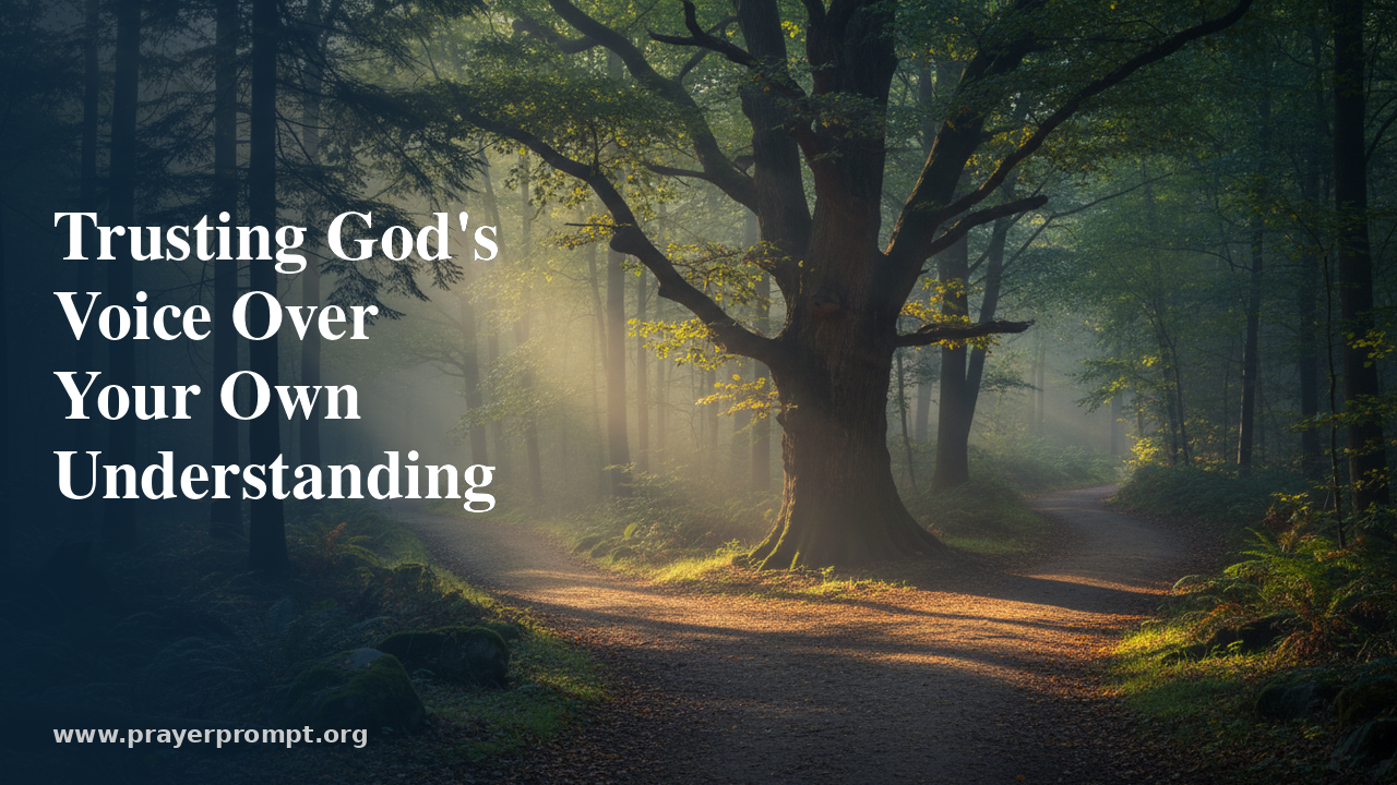 Daily Prayer for June 10, 2026: Trusting God’s Voice Over Your Own Understanding