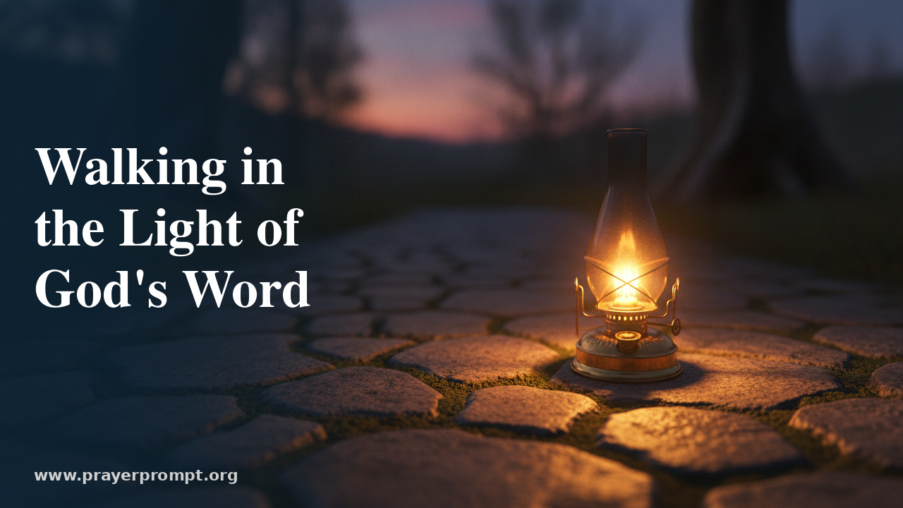 Daily Prayer for June 12, 2026: Walking in the Light of God’s Word