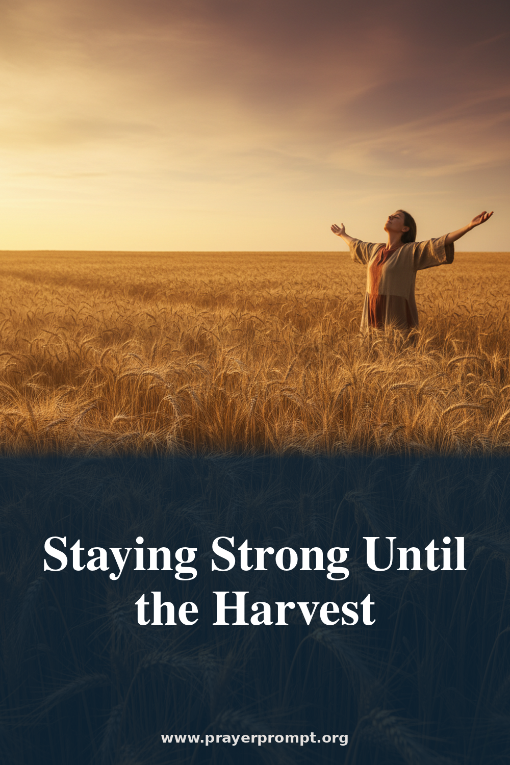 Daily Prayer for August 23, 2026: Staying Strong Until the Harvest