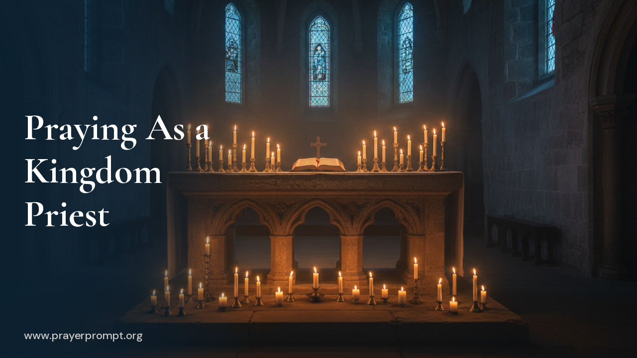 Night Prayer for August 30, 2026: Praying as a Kingdom Priest