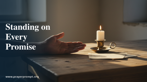 Daily Prayer for August 5, 2026: Standing on Every Promise