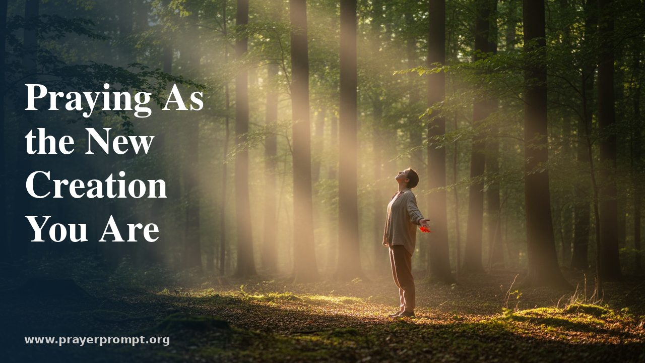Daily Prayer for August 27, 2026: Praying as the New Creation You Are