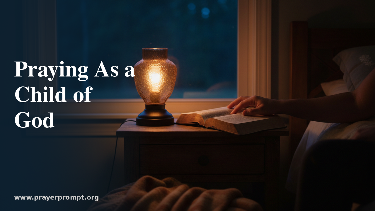 Night Prayer for August 26, 2026: Praying as a Child of God
