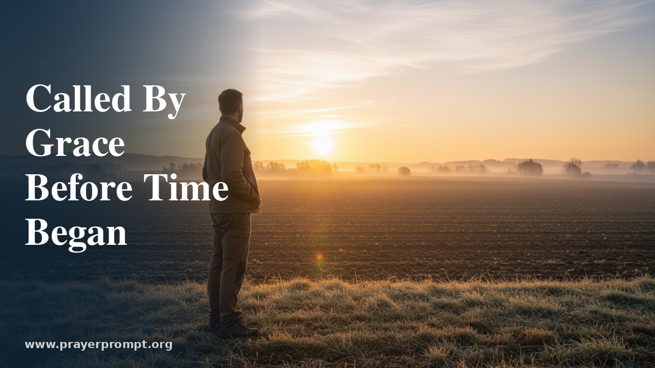 Daily Prayer for August 20, 2026: Called by Grace Before Time Began