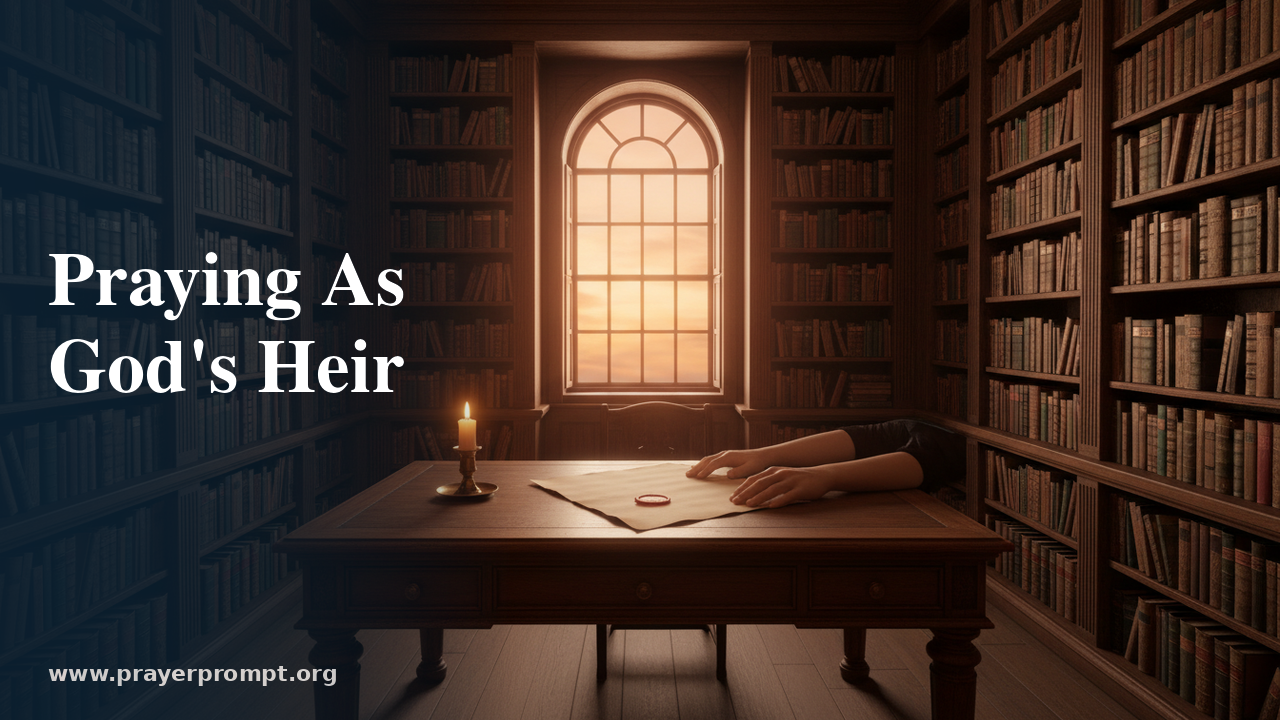 Night Prayer for August 25, 2026: Praying as God’s Heir