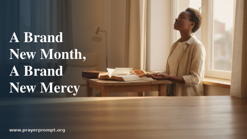 New Month Prayer Points with Bible Verses for Favor