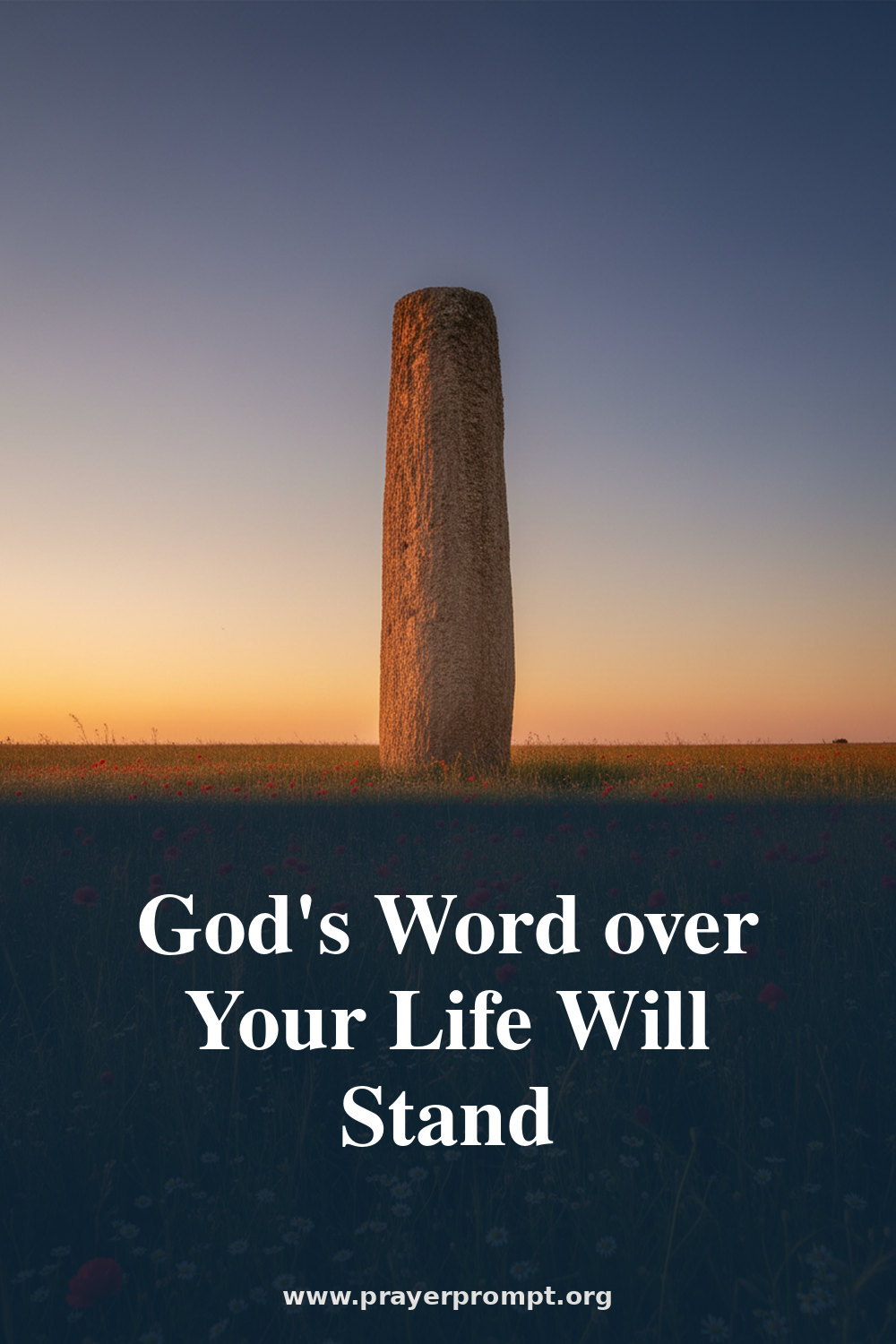 Night Prayer for August 21, 2026: God's Word Over Your Life Will Stand