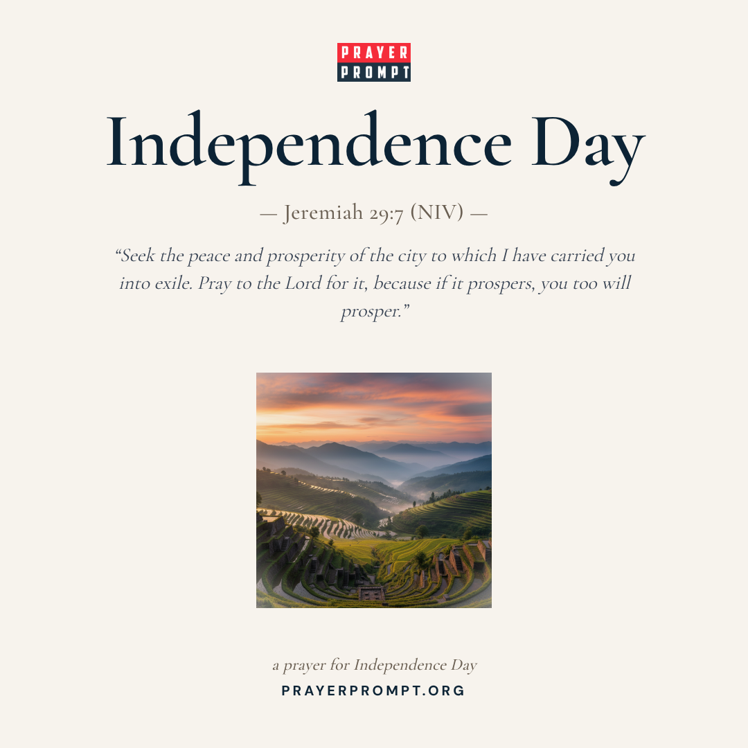 A prayer for India on Independence Day