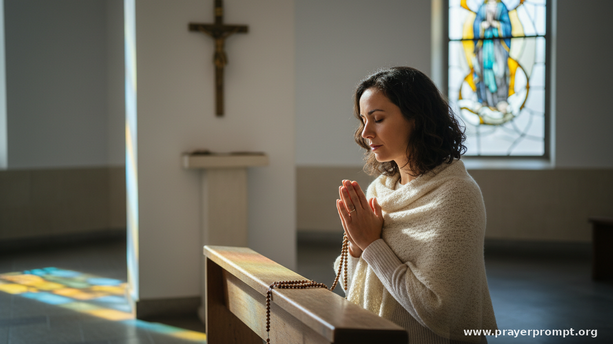prayer for Hail Holy Queen devotion - Scripture Reflection
