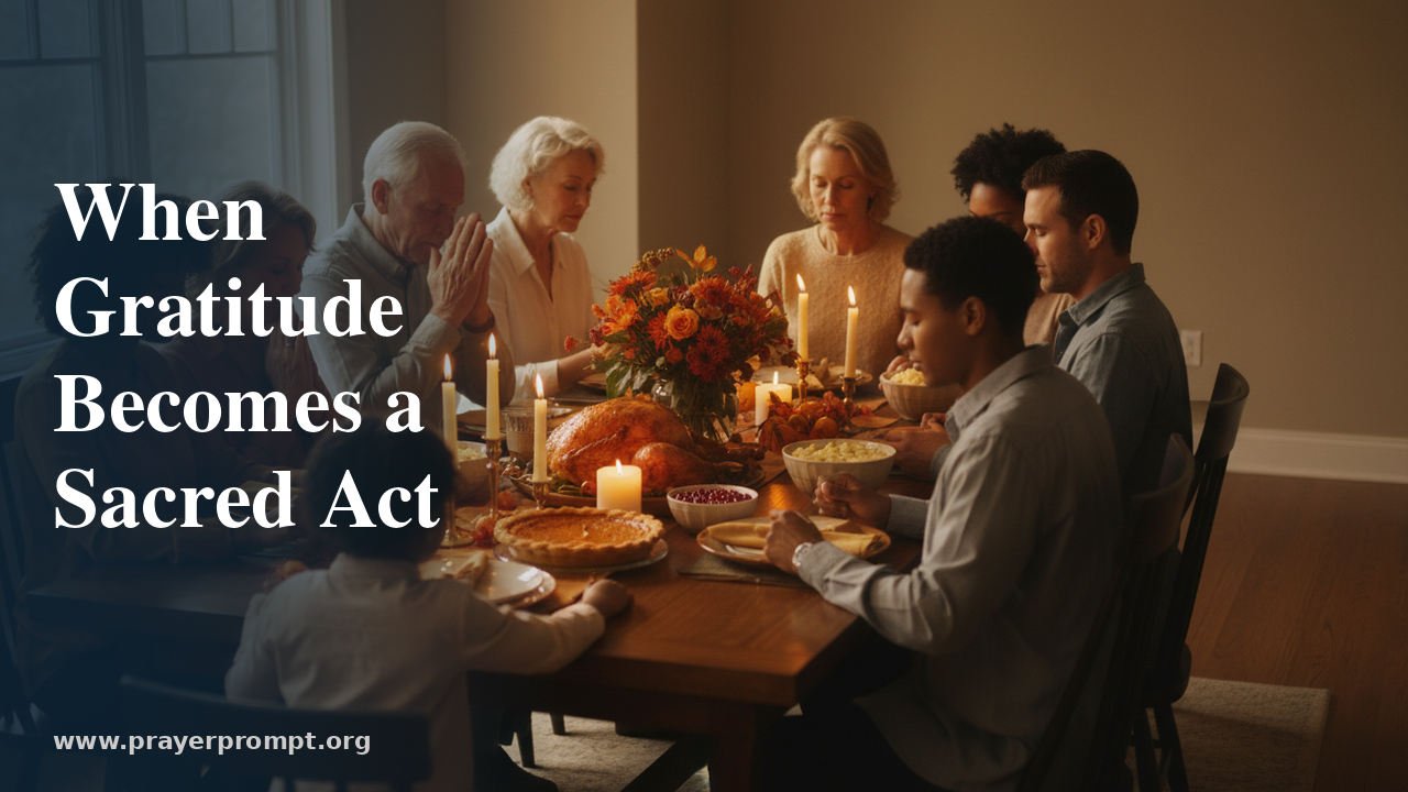 Prayer Points for Thanksgiving with Scriptures: 15 Powerful Intercessions for Gratitude, Family, and Blessing