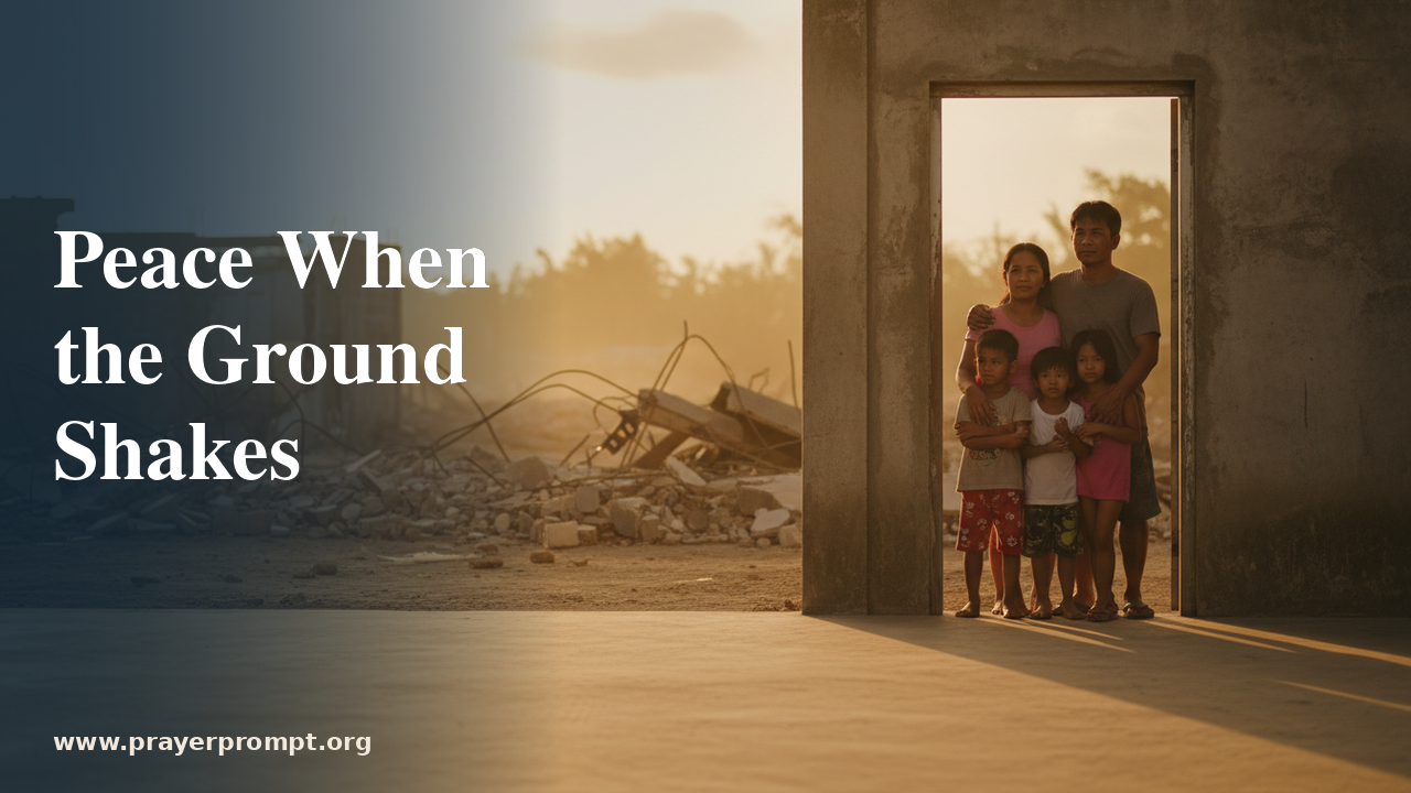 15 Prayers for Earthquake Safety and Survival: Finding Peace and Protection