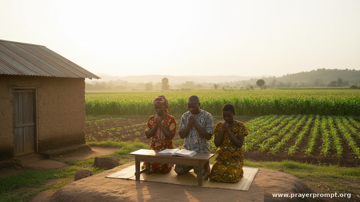 prayers for Kwara State Nigeria - 10. Prayer for the Farmers and Rural Communities