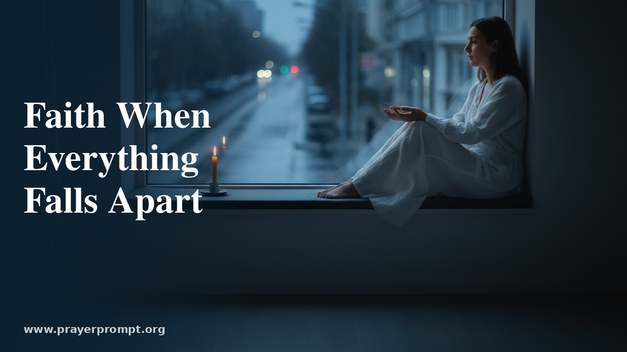 Prayers for Someone Accused of a Crime Before a Major Life Event: Finding Faith When Plans Collapse