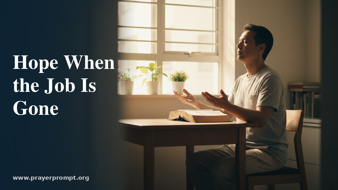15 Prayers for Unemployment: Strength, Provision, and Hope During Job Loss