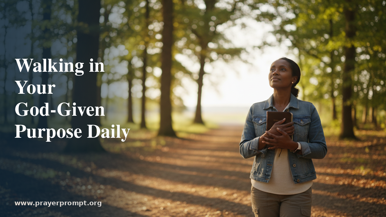 Walking in Your God-Given Purpose Daily