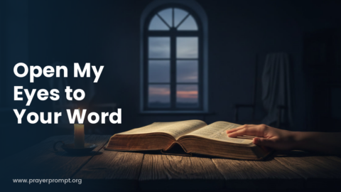Night Prayer for September 14, 2026: Open My Eyes to Your Word