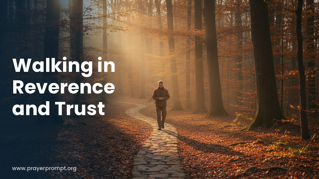 Daily Prayer for September 26, 2026: Walking in Reverence and Trust