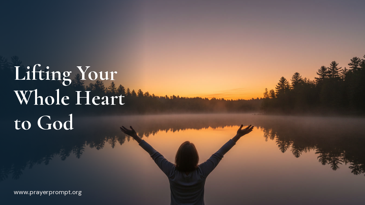 Night Prayer for September 2, 2026: Lifting Your Whole Heart to God