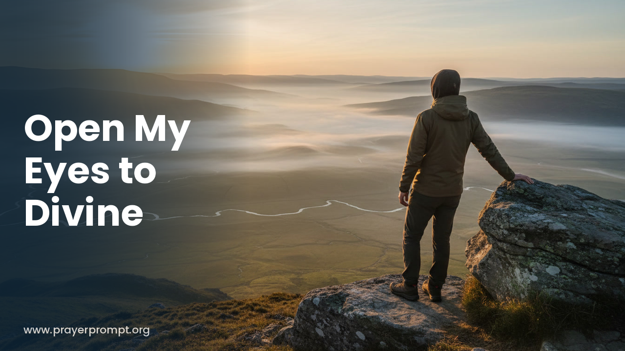 Daily Prayer for September 16, 2026: Open My Eyes to Divine Revelation