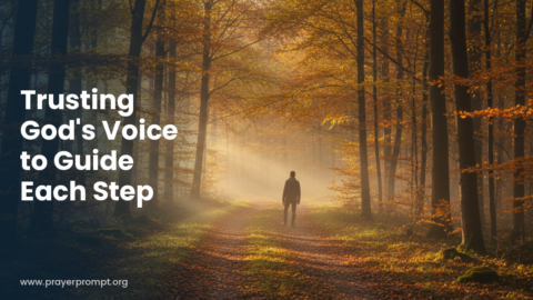 Daily Prayer for September 22, 2026: Trusting God’s Voice to Guide Each Step