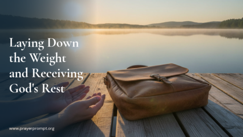Daily Prayer for September 2, 2026: Laying Down the Weight and Receiving God’s Rest