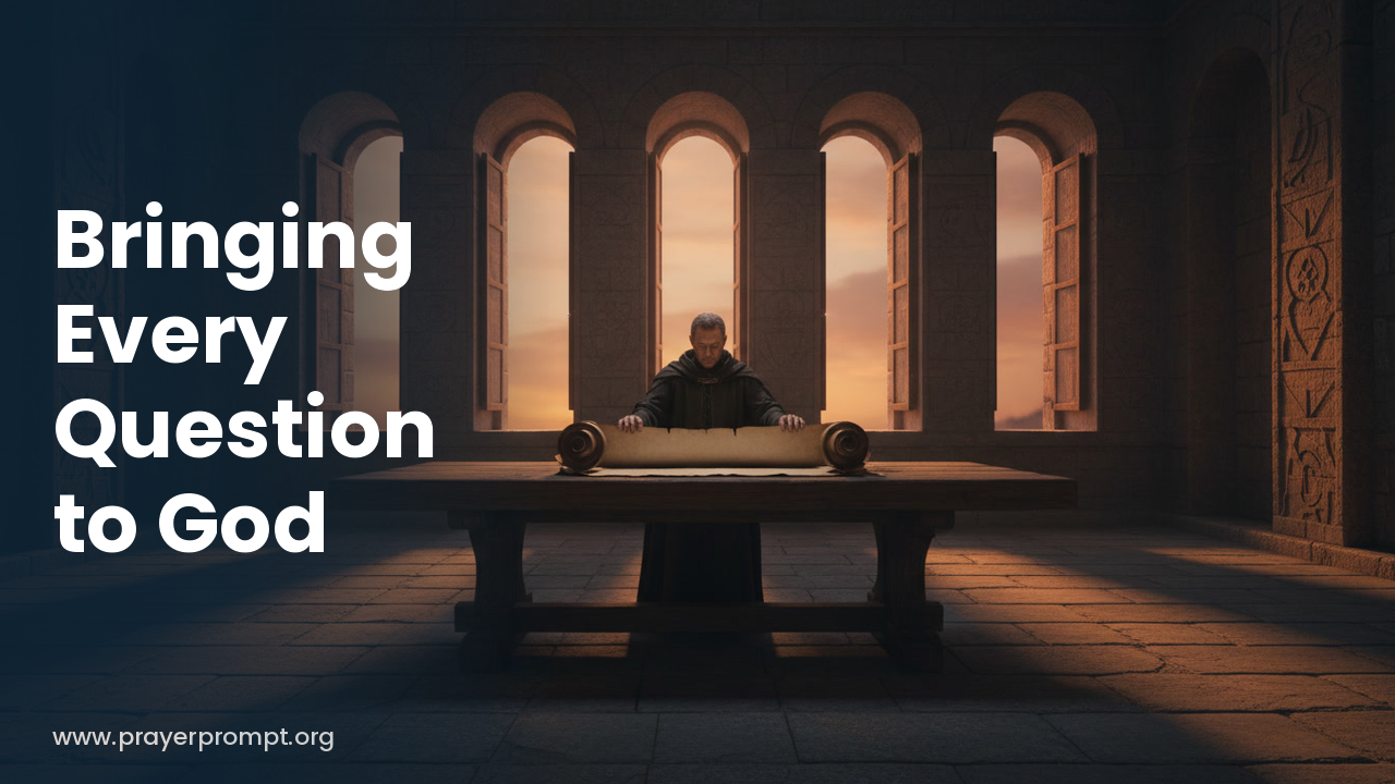 Night Prayer for September 4, 2026: Bringing Every Question to God