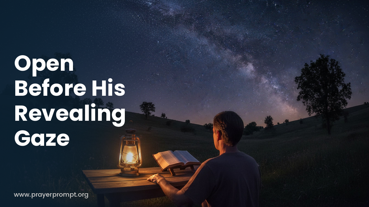 Night Prayer for September 20, 2026: Open Before His Revealing Gaze
