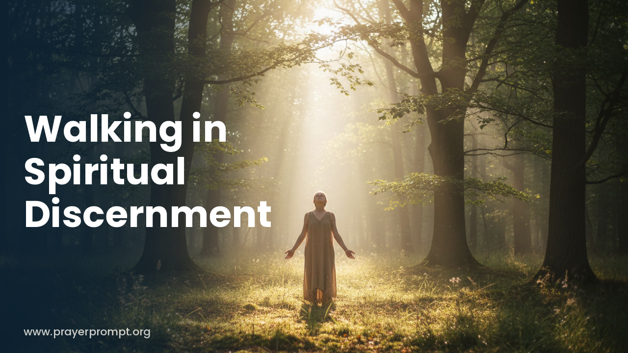 Daily Prayer for September 17, 2026: Walking in Spiritual Discernment