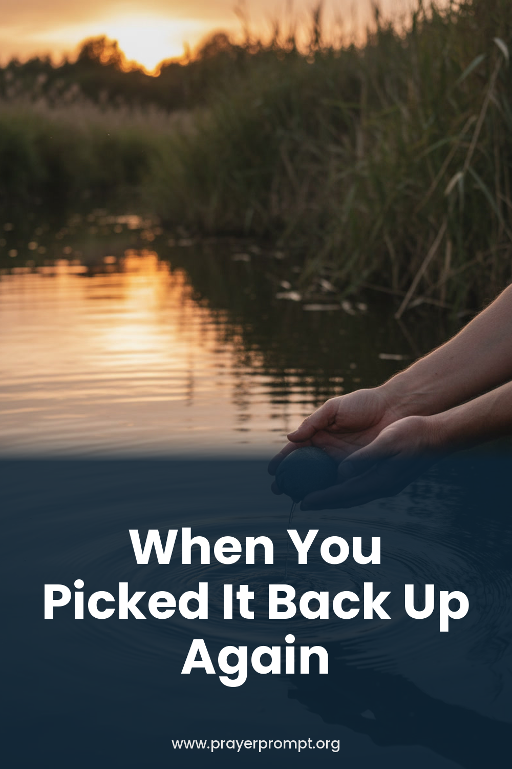 Night Prayer for September 9, 2026: When You Picked It Back Up Again