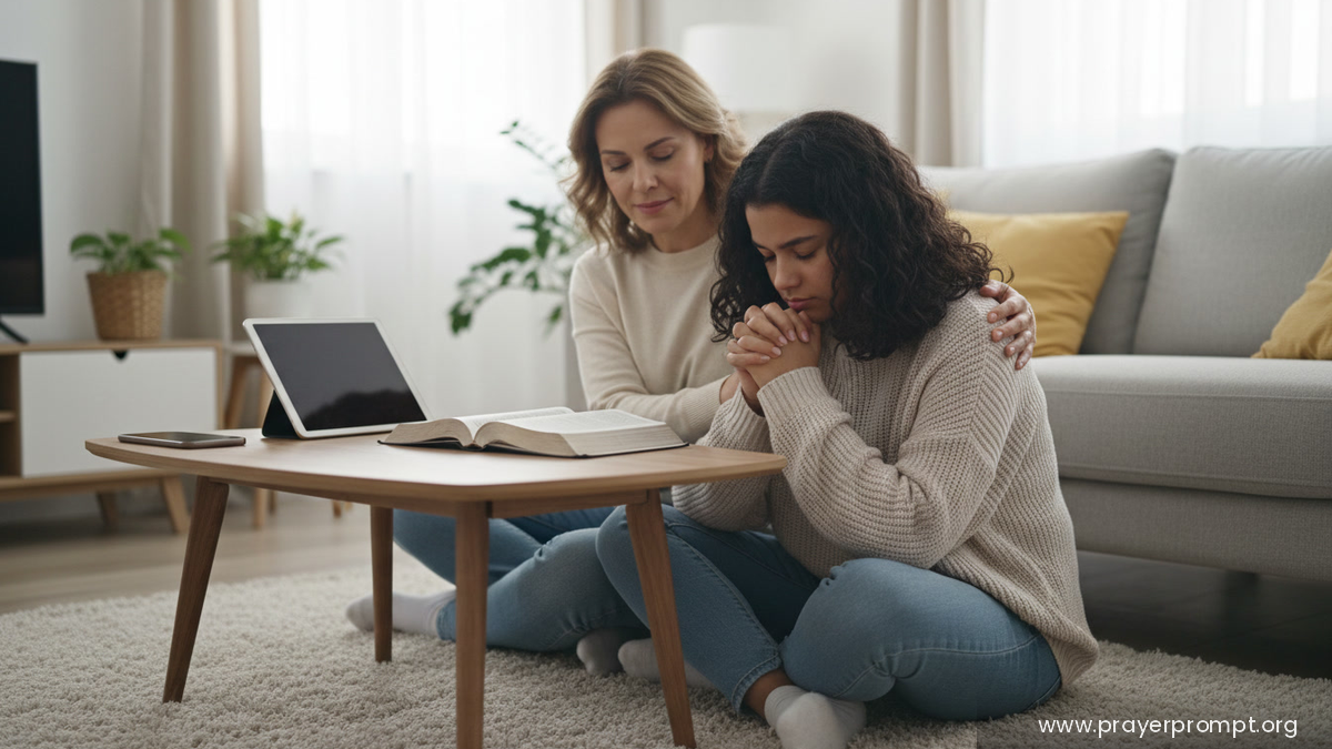prayers for teens and families affected by AI chatbot harms - 5. A Prayer for Teenagers Isolated by AI Relationships
