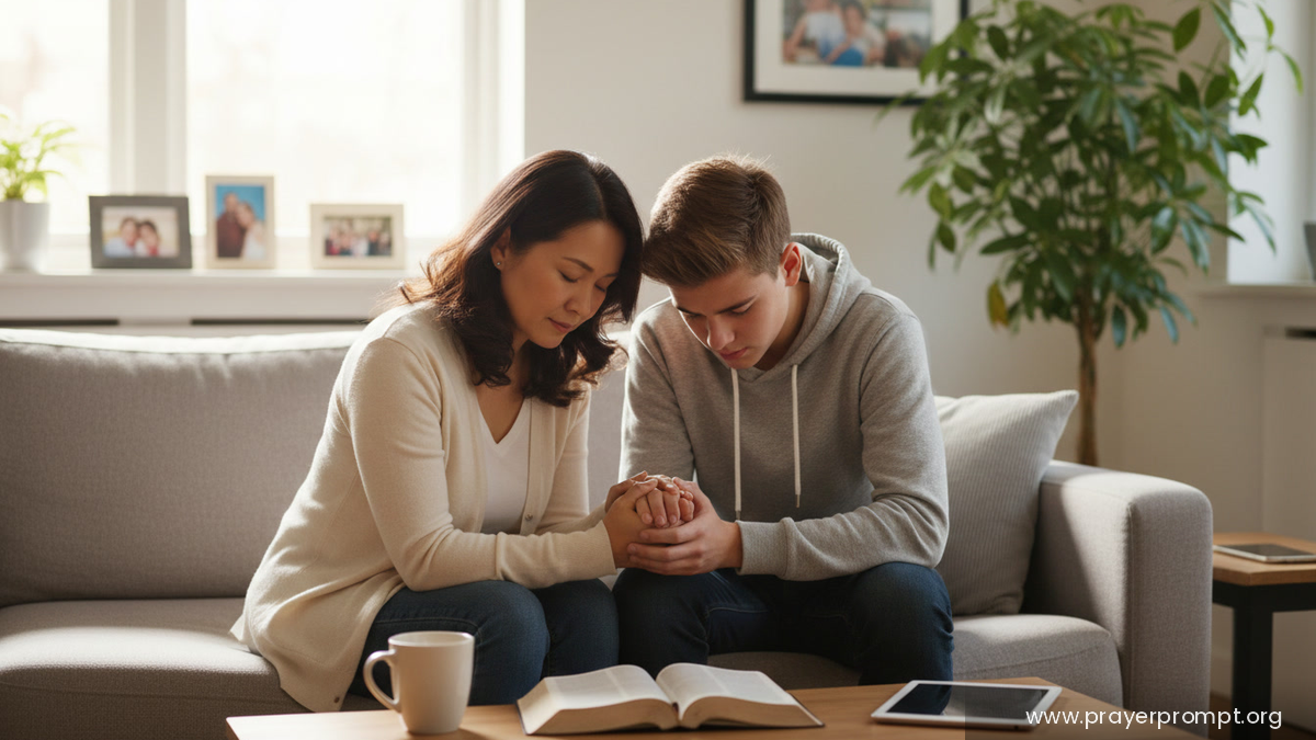 prayers for teens and families affected by AI chatbot harms - 10. A Prayer for Parents Navigating Digital Safety Conversation