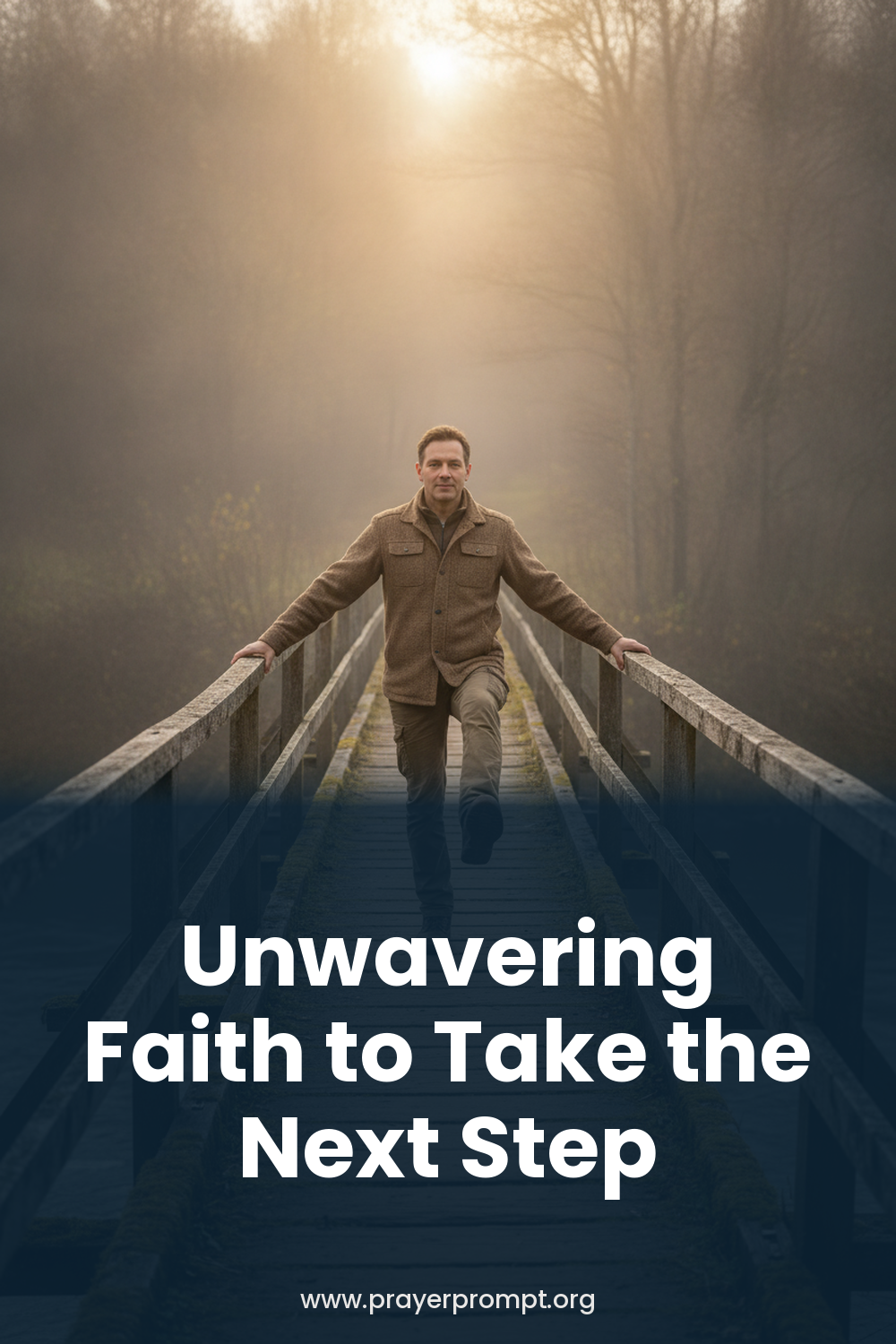 Daily Prayer for October 15, 2026: Unwavering Faith to Take the Next Step