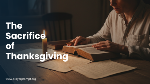 Night Prayer for October 9, 2026: The Sacrifice of Thanksgiving