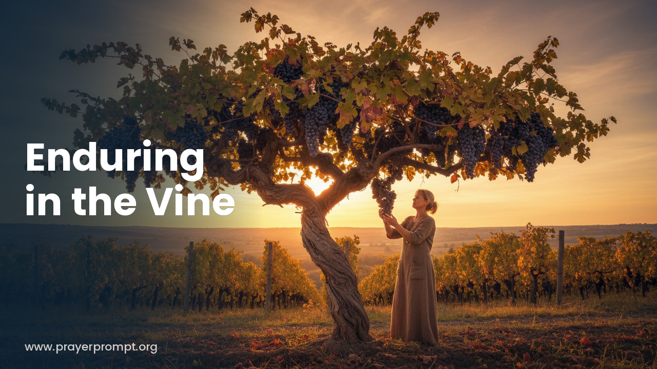 Daily Prayer for October 4, 2026: Enduring in the Vine
