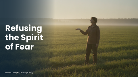 Daily Prayer for October 14, 2026: Refusing the Spirit of Fear