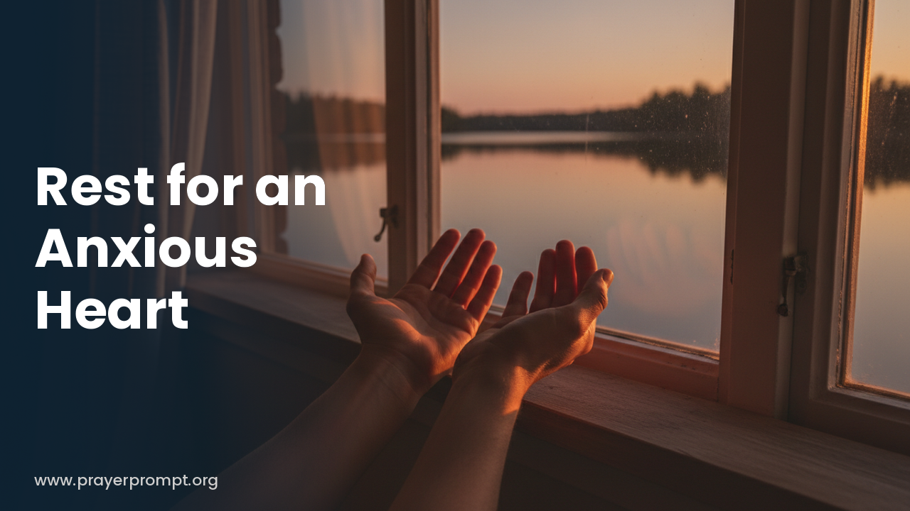 Night Prayer for October 19, 2026: Rest for an Anxious Heart