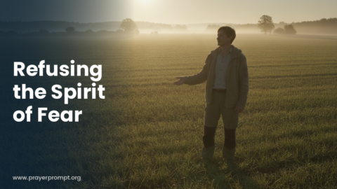 Daily Prayer for October 14, 2026: Refusing the Spirit of Fear