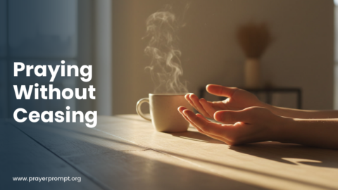 Daily Prayer for October 6, 2026: Praying Without Ceasing