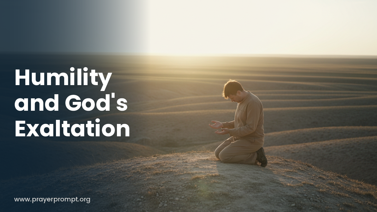 Daily Prayer for October 30, 2026: Humility and God’s Exaltation
