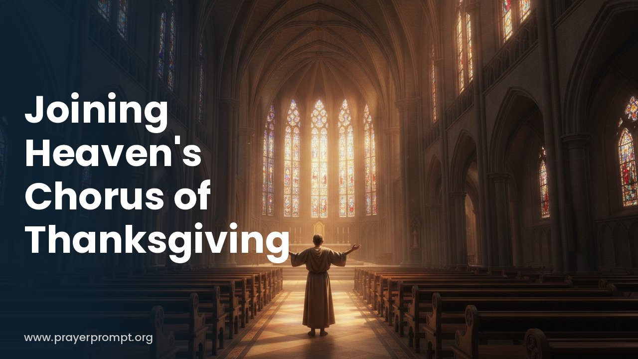 Daily Prayer for October 11, 2026: Joining Heaven’s Chorus of Thanksgiving