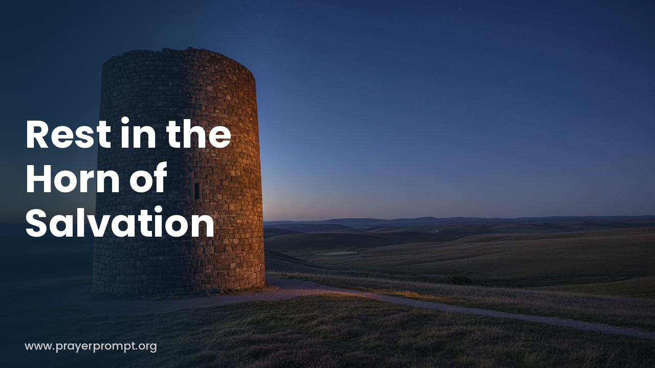 Night Prayer for October 27, 2026: Rest in the Horn of Salvation