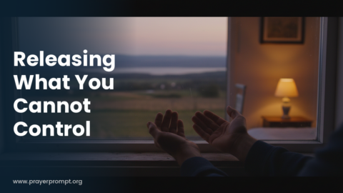Night Prayer for October 24, 2026: Releasing What You Cannot Control