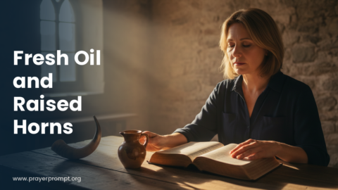 Daily Prayer for November 1, 2026: Fresh Oil and Raised Horns