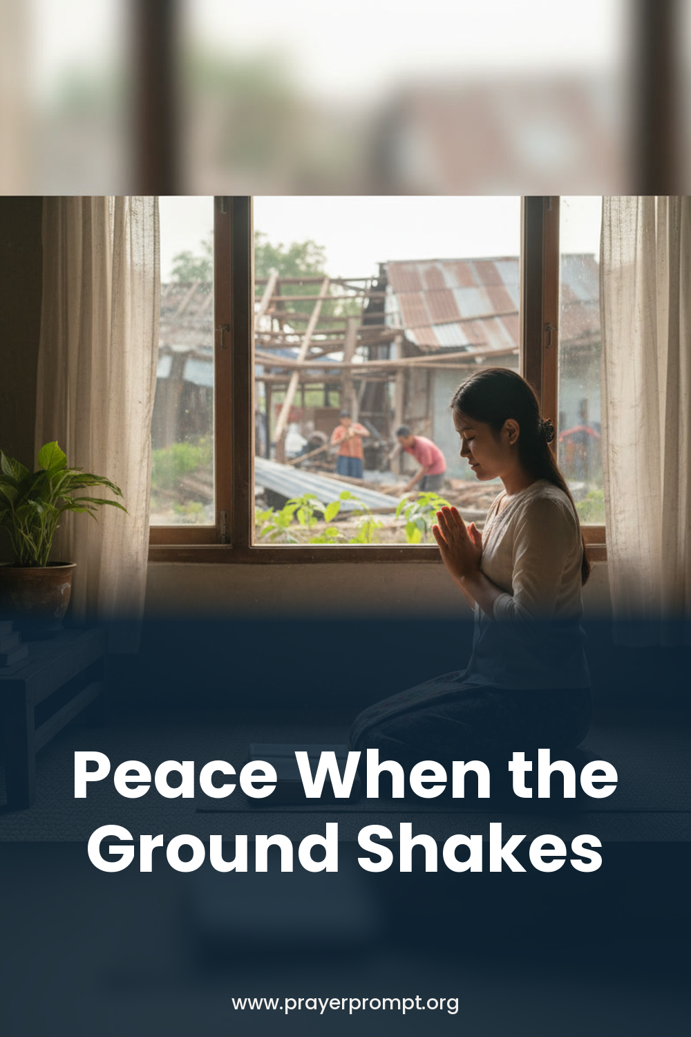 prayers for earthquake safety and recovery - 15. A Prayer of Peace for the Nation
