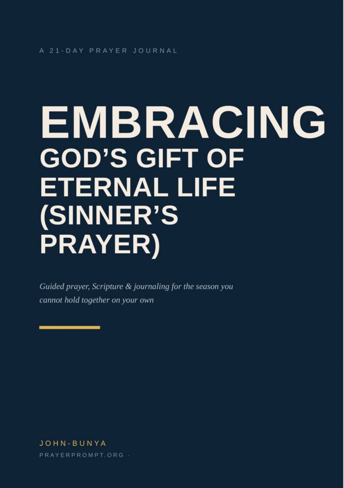 Prayer for Salvation — 21-Day Prayer Journal cover