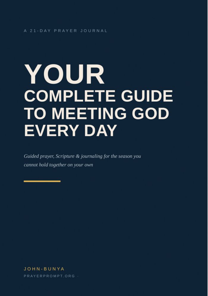 Daily Prayer & Devotional — 21-Day Prayer Journal cover