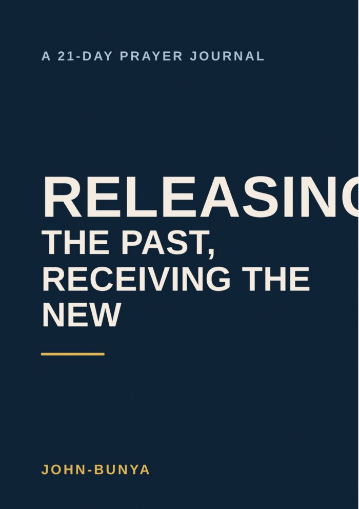 Releasing the Past, Receiving the New — 21-Day Prayer Journal cover