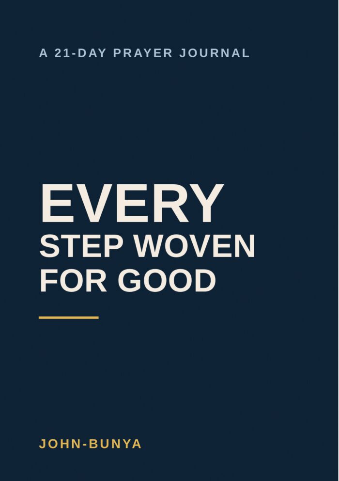 Every Step Woven for Good &mdash; 21-Day Prayer Journal cover