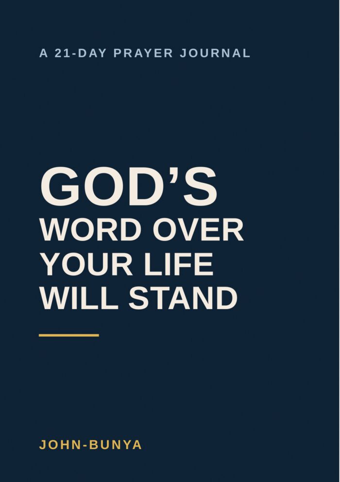 God’s Word Over Your Life Will Stand — 21-Day Prayer Journal cover