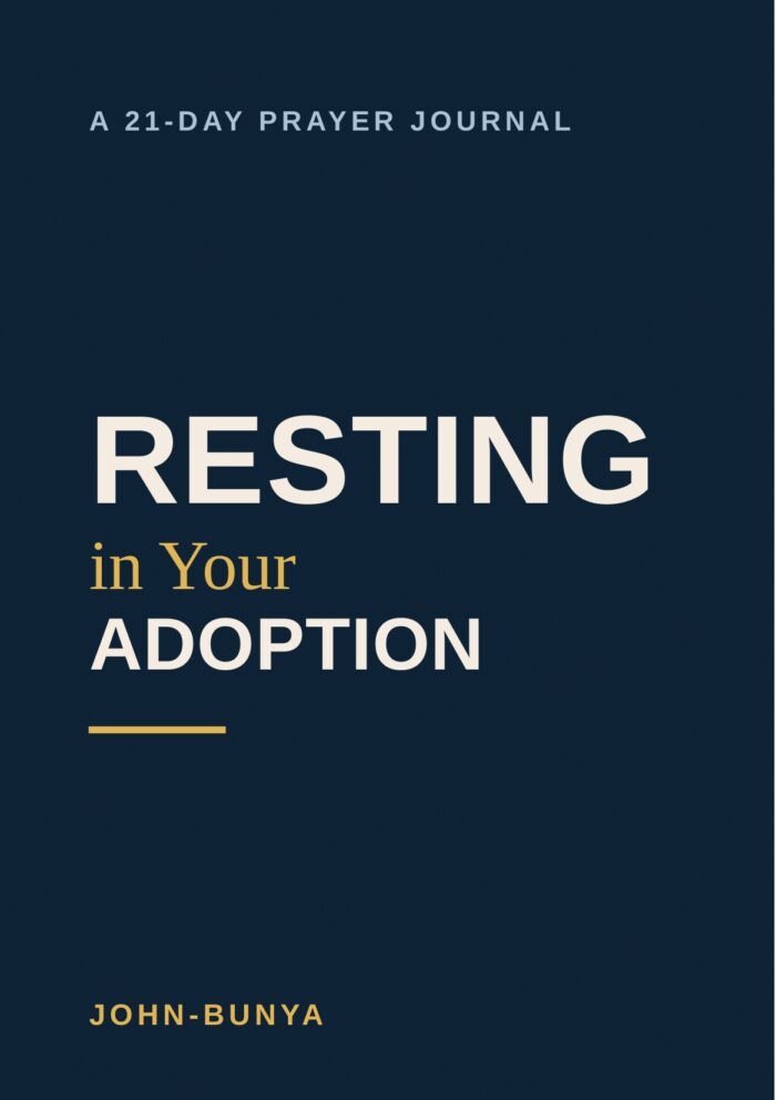 Resting in Your Adoption — 21-Day Prayer Journal cover